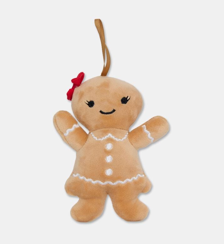 StickyBestie Bow Tie Gingerbread Girl Charm, Packshot View
