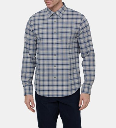 Cotton Button-front Shirt