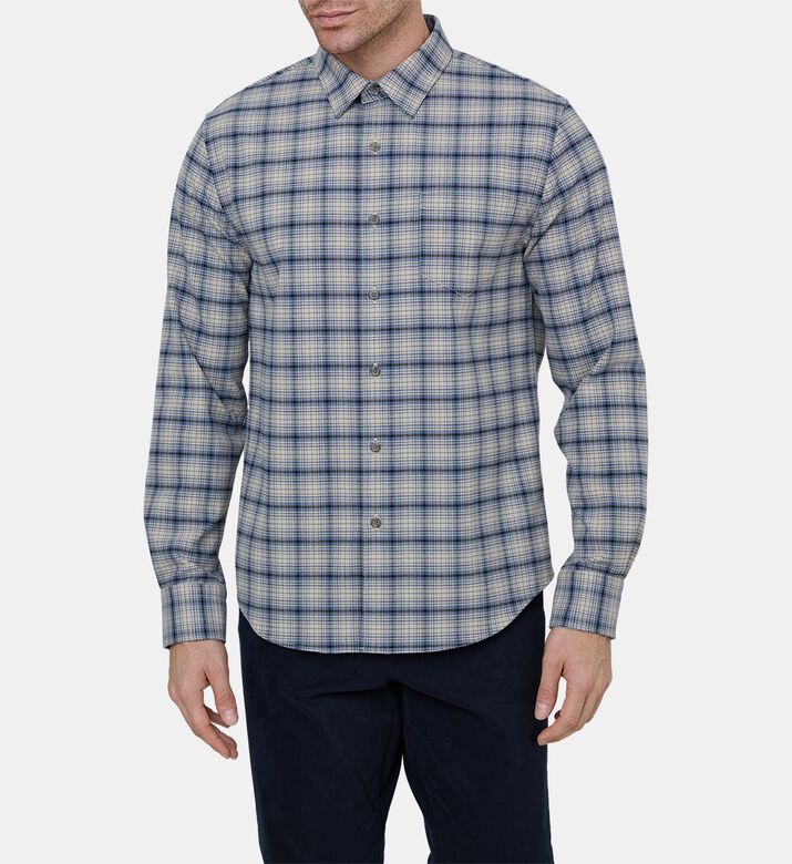 Cotton Button-front Shirt
