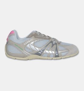 Marc Jacobs Mesh Suede Low-top Sneakers, Grey, Eu-38, Packshot View
