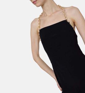 جمبسوت فرح قصير بدون أكمام وساقين واسعتين