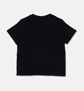 Hugo Button Closure Regular-fit Denim Pants, Black, 8y, Packshot View