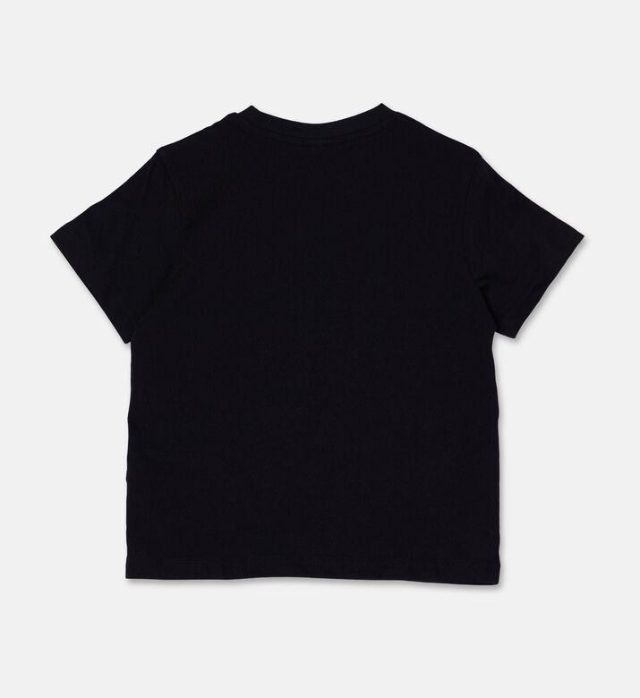 Hugo Button Closure Regular-fit Denim Pants, Black, 8y, Packshot View