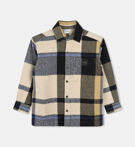 Long-sleeved Brushed Cotton Shirt