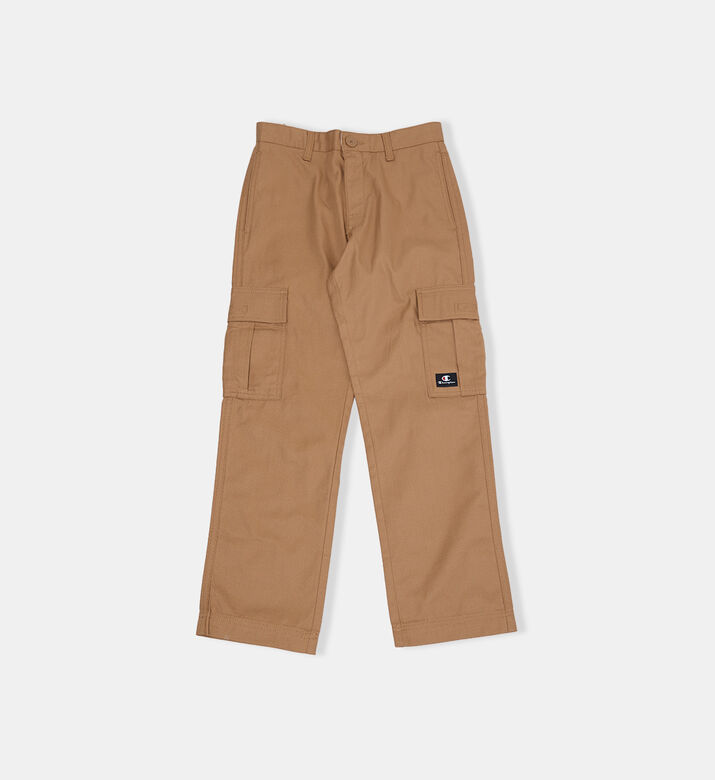 Embroidered Logo Cargo Pants