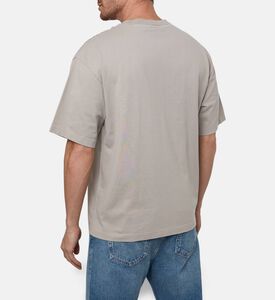 Axel Arigato Contrasting Cursive Logo T-shirt, Model View