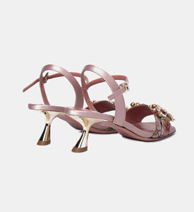 Shell Floral Rhinestone Sandals Shell Floral Rhinestone Sandals