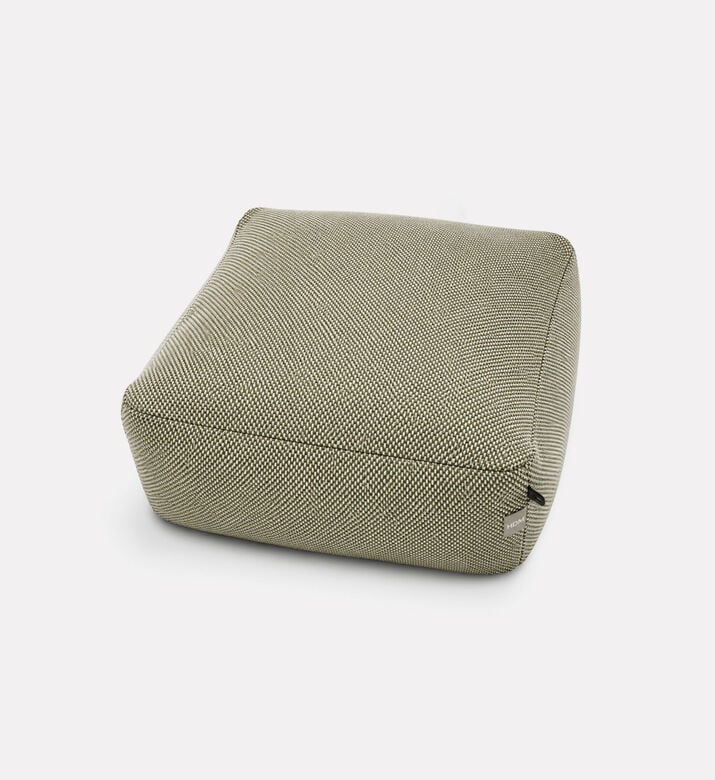 Home Deco and More Nirvana Multipurpose Outdoor Pouf, Green, Packshot View