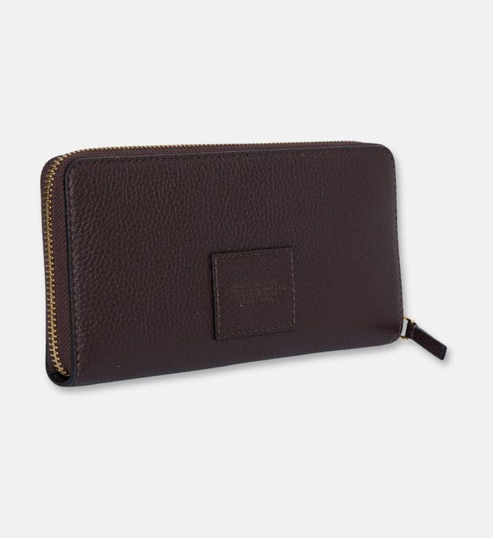 Marc Jacobs Continental Leather Wallet, Brown, Packshot View