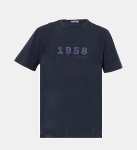 تيشيرت قطن 58 %بياقة مستديرة