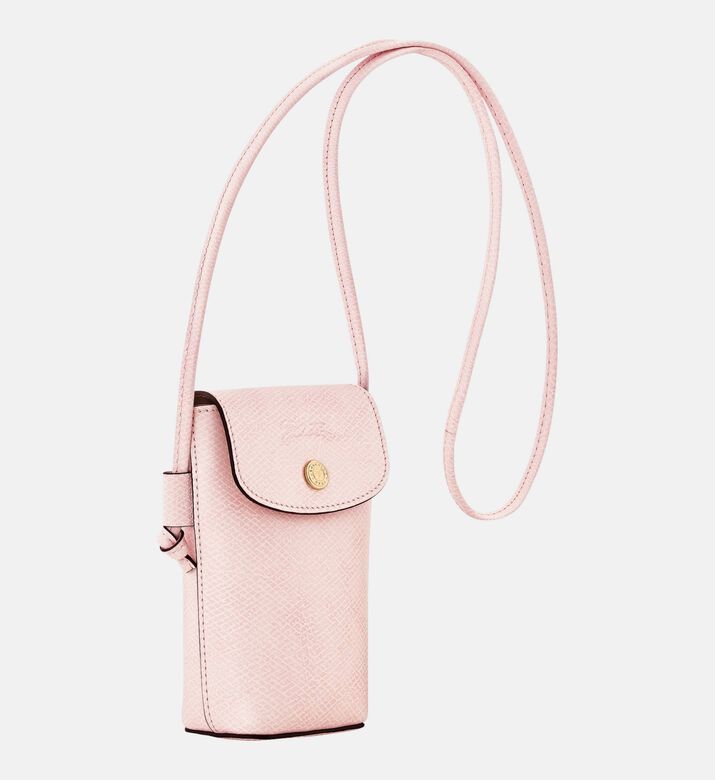 Longchamp Epure Phone Crossbody Pouch, Pink, Packshot View