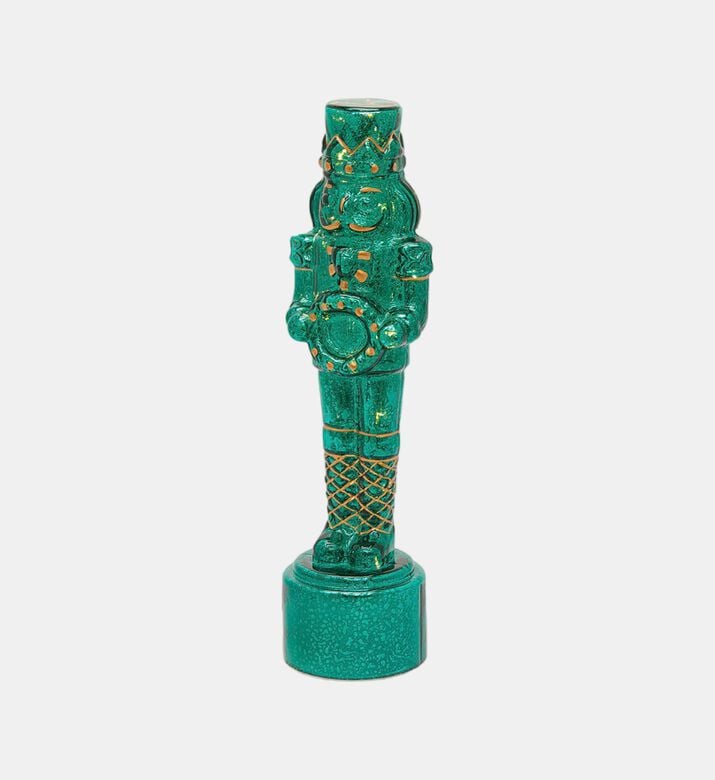 Edg Nutcracker Figurine Tabletop, Green, Packshot View