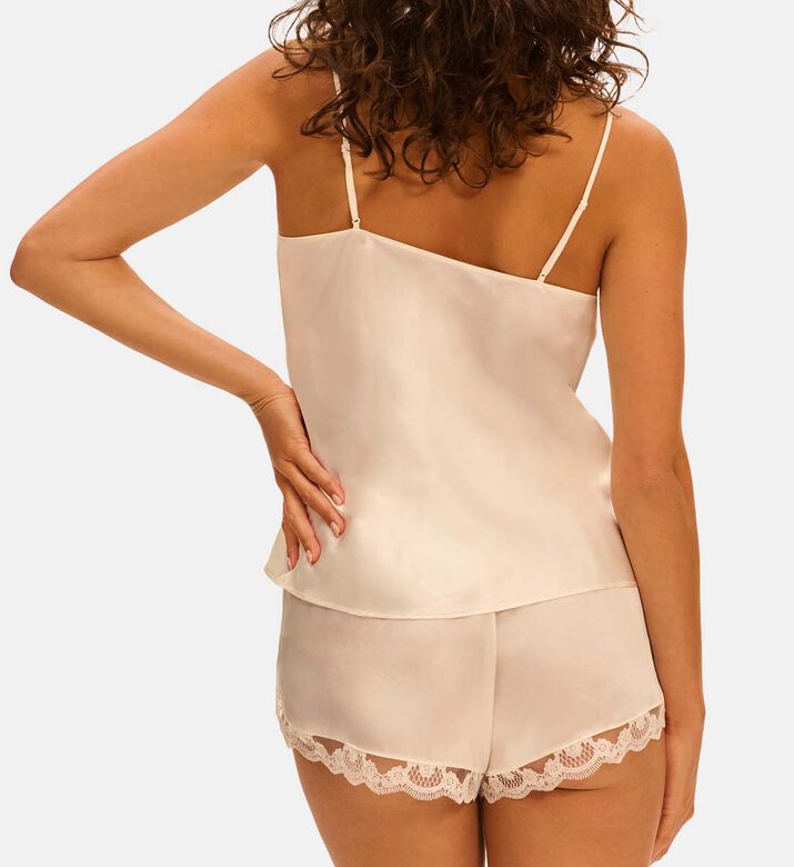 Satin Relaxed-fit Sleep Top Satin Relaxed-fit Sleep Top