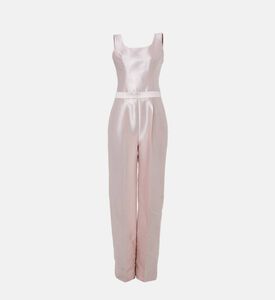 Savanna Raja Tailored Sleeveless Jumpsuit, Pink, S, Packshot View Savanna Raja Tailored Sleeveless Jumpsuit, Pink, S, Packshot View