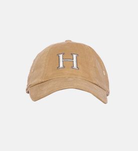 قبعة قطن مضلعة بشكل حرف هاء