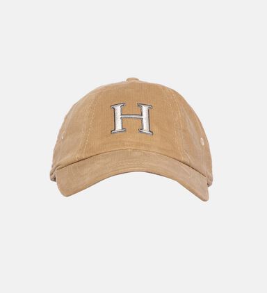 Stitched H Ribbed Cotton Cap