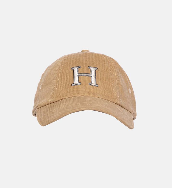 Stitched H Ribbed Cotton Cap