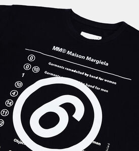 تيشيرت قطن بطبعة لوغو للصبيان