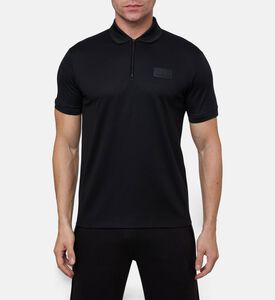 EA7 Short-sleeve Polo Shirt, Black, L, Model View