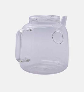 Gusta Fika Transparent Glass Teapot, Packshot View