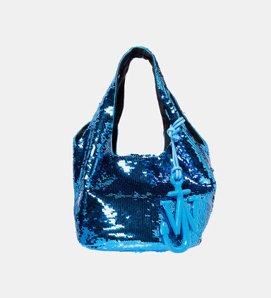 Sequin Top Handle Bag