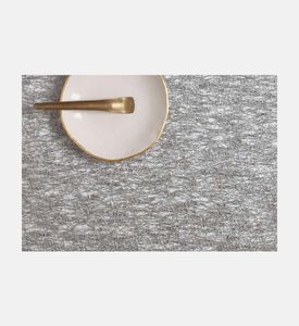 مفرش صحون مستطيل بتفاصيل دانتيل