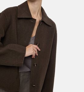 Gyoda Cropped Wool Coat
