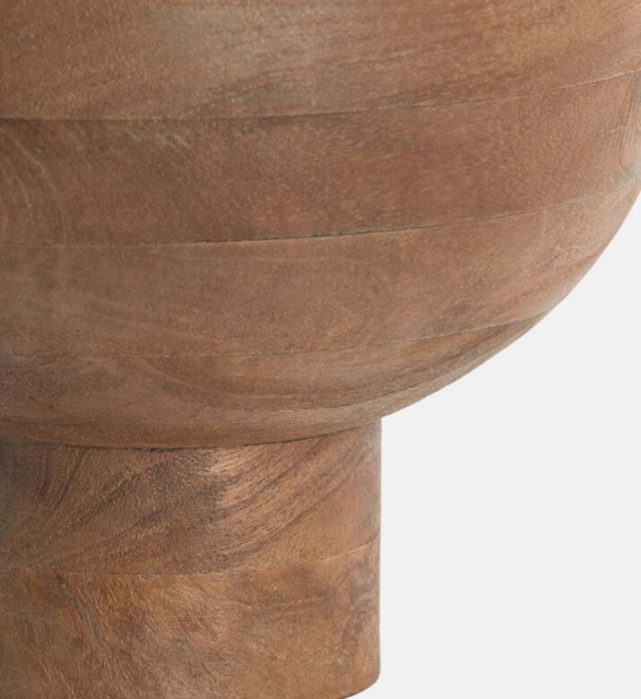 Barumi Wooden Rounded Vase