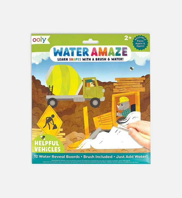 Ooly Water Amaze Vehicles, Packshot View