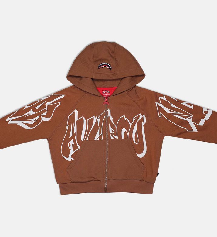 Sprayground Hoodie Graffiti, Brown, 16y, Packshot View