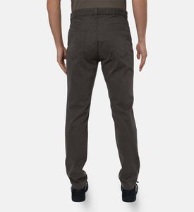 Vince Cotton 5-pockets Pants, Dark-green, 33, Model View