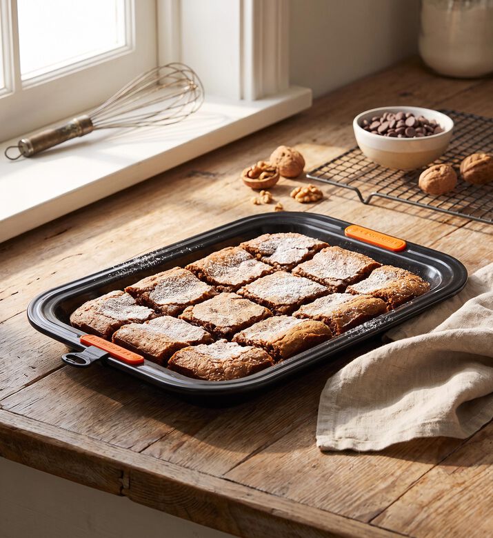 Le Creuset Rectangular Non-stick Oven Tray, Model View