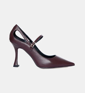 Nappa Leather High Heel Pumps