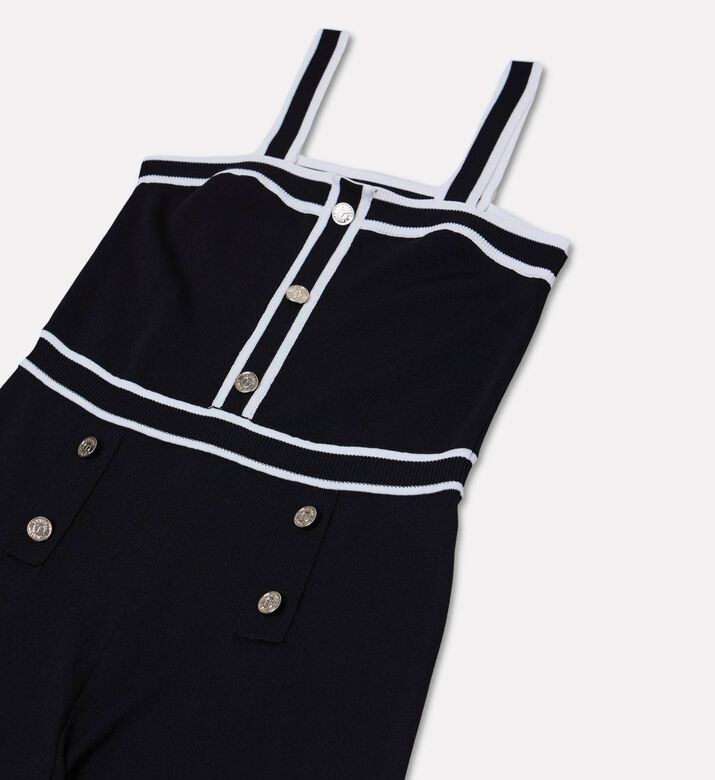 Twinset Nautical Stripe Knitted Overall, Packshot View