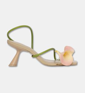 Cult Gaia Ria Slip-on Leather Sandals, Packshot View