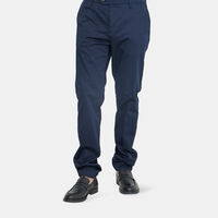 One-button Cotton Trousers