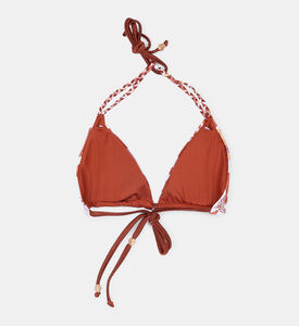 قطعة بيكيني علوية بطبعات الكيوي باتيك