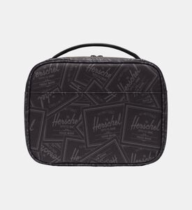 Sticker-up Front Storage Sleeve Waterproof Zipper Lunch Box