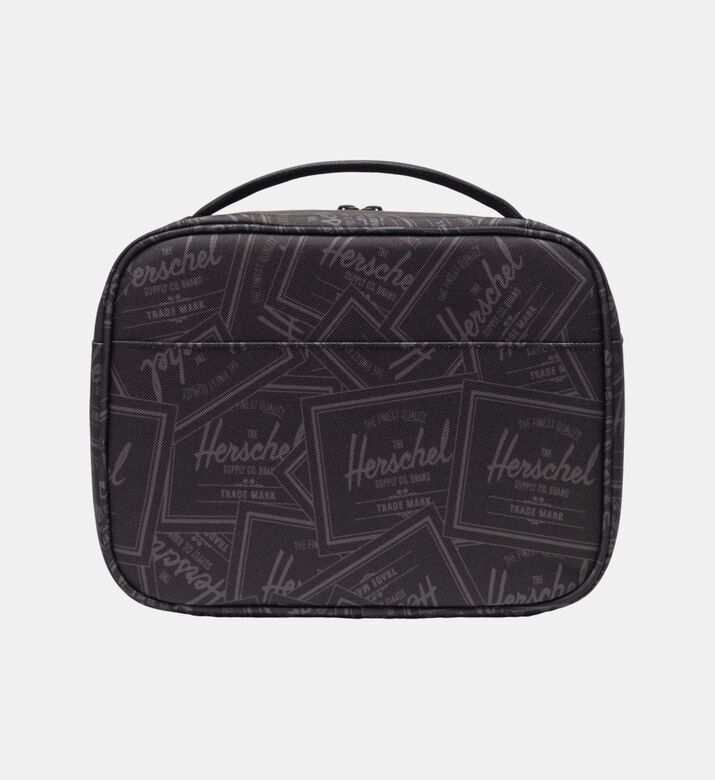 Sticker-up Front Storage Sleeve Waterproof Zipper Lunch Box