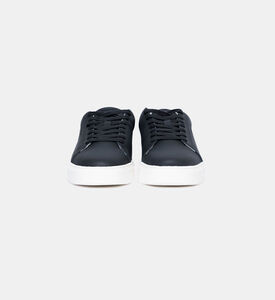 Leather Low-top Lace-up Sneakers