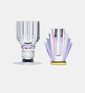 مزهرية كريستال دائرية من ساوث بيتش