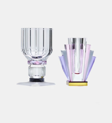 South Beach Round Crystal Vase