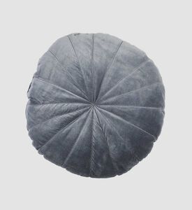 Cozy Fabric Round Filled And Vaccumed Cushion