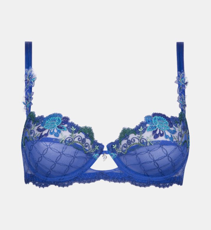 Corbeille Floral Embroidered Bra