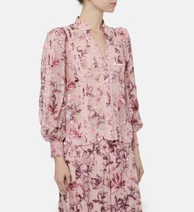 Alice and Olivia Blou Arlette, Model View