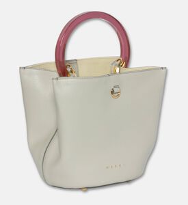 Marni Magnetic Closure Top Handle Bag, Grey, Packshot View