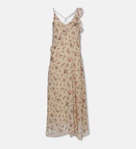Isabel Marant Floral Ruffle Chiffon Maxi Dress, Packshot View