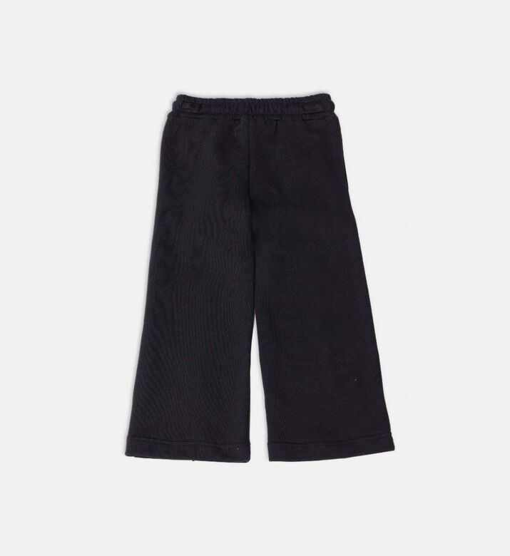 Classic Cotton Wide-leg Trousers