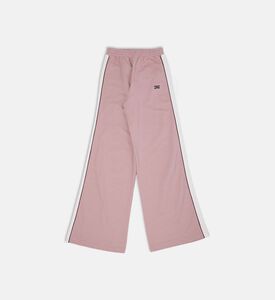 بنطال واسع بطبعة خطوط