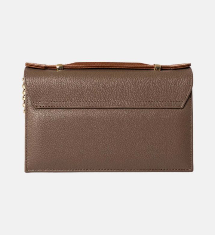 Glam Leather Square Bag